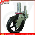 8 Inch Rubber Scaffold Caster with American Standard